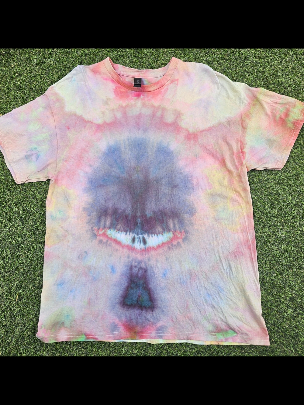 Multicolor Tie-Dye Crewneck T-Shirt